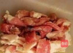蕨菜干炒肉的做法图解1