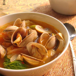 韩式泡菜蛤蜊汤的做法[图]