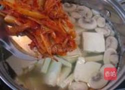 韩式泡菜蛤蜊汤的做法图解7