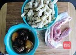 老干妈千张结烧肉的做法图解1