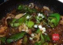 虎皮尖椒炒藕片的做法图解6