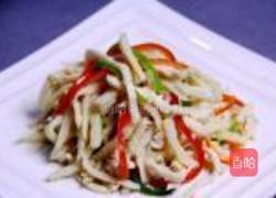 鸡丝拌春笋的做法图解11