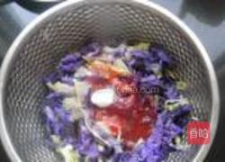 糖醋双色甘蓝的做法图解6