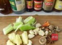 猪脚红烧地蛋的做法图解3