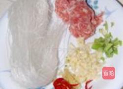 肉末粉丝的做法图解1