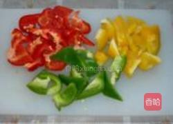 彩椒口蘑的做法图解2