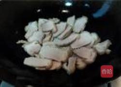 蒜炒肉的做法图解4