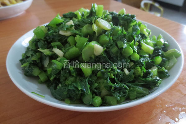 清炒菜心