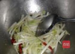 醋溜白菜帮的做法图解4