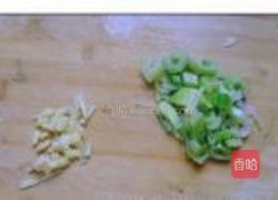 肉炒小白菜的做法图解4