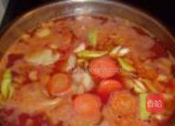 酸辣汤的做法图解4