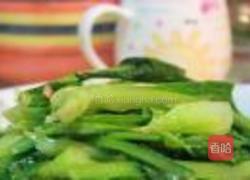 蒜炒油麦菜的做法图解3