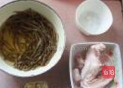 干豆角红烧肉的做法图解1