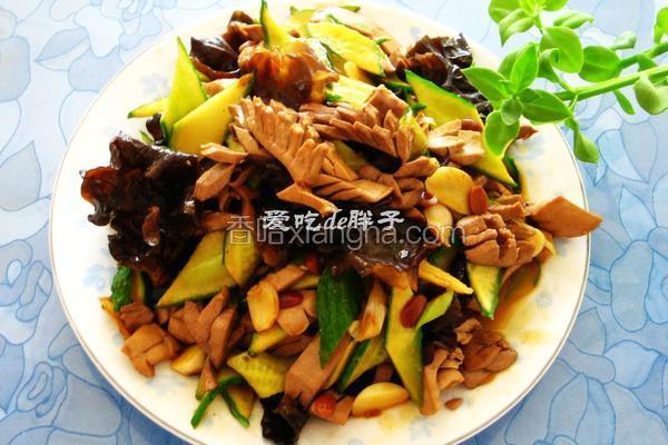 酱爆腰花