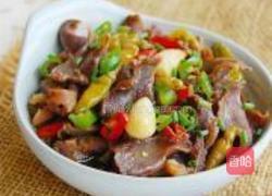 爆炒鸭肫的做法图解6