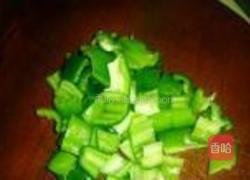 毛豆青椒炒鸭胗的做法图解4