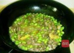 毛豆青椒炒鸭胗的做法图解9