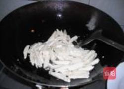 香芹白豆干炒肉的做法图解3