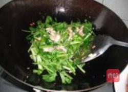 香芹白豆干炒肉的做法图解7
