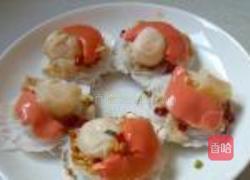 蒜蓉粉丝蒸扇贝的做法图解5