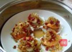 蒜蓉粉丝蒸扇贝的做法图解6