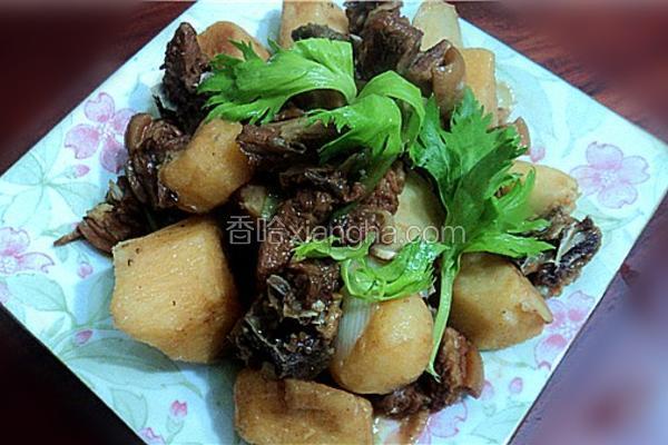 淮山薯焖羊肉