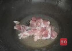 凤尾菇炒肉的做法图解4