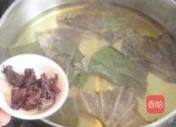 洛神花梨西米羹的做法图解2