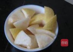 洛神花梨西米羹的做法图解4