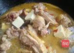 鸡腿烧豆腐的做法图解7