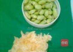 银花素裹豆花香的做法图解1