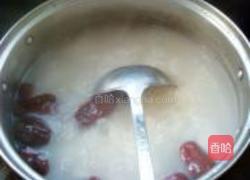 糯米芋头红枣粥的做法图解9
