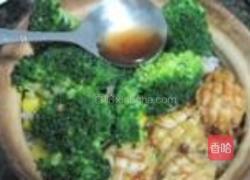 XO酱鲍鱼煲仔饭的做法图解16