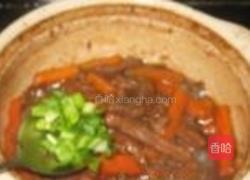牛肉胡萝卜砂锅煲的做法图解8