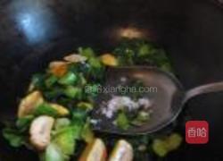 青菜板栗的做法图解5