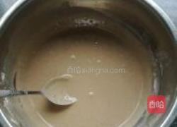 可可核桃煎饼的做法图解3