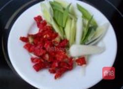 芥兰炒腊肉的做法图解3