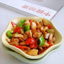 莲藕炒鸡丁的做法[图]