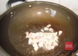 莲藕炒鸡丁的做法图解5