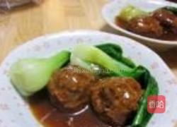 红烧狮子头的做法图解18