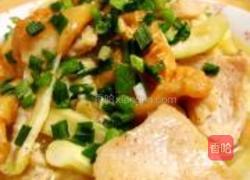 茭白煨面筋的做法图解6