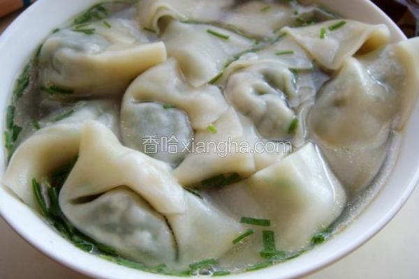 荠菜馄饨