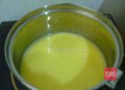 鲜玉米汁捞山药的做法图解4