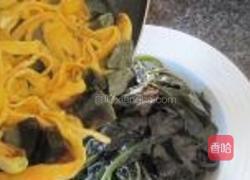 皮蛋上汤紫贝菜的做法图解12