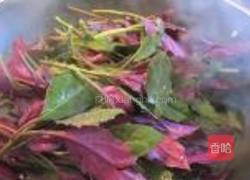 皮蛋上汤紫贝菜的做法图解4