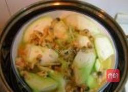蛤蜊丝瓜蒸蛋的做法图解8