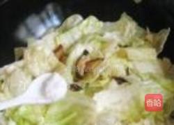 香菇手撕包菜的做法图解7