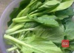 白灼菜心的做法图解1