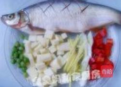 白汁鳜鱼的做法图解2