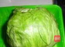 蚝油球生菜的做法图解1